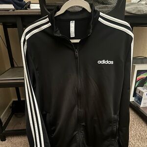 Adidas Black Original Full Sleeve Jacket